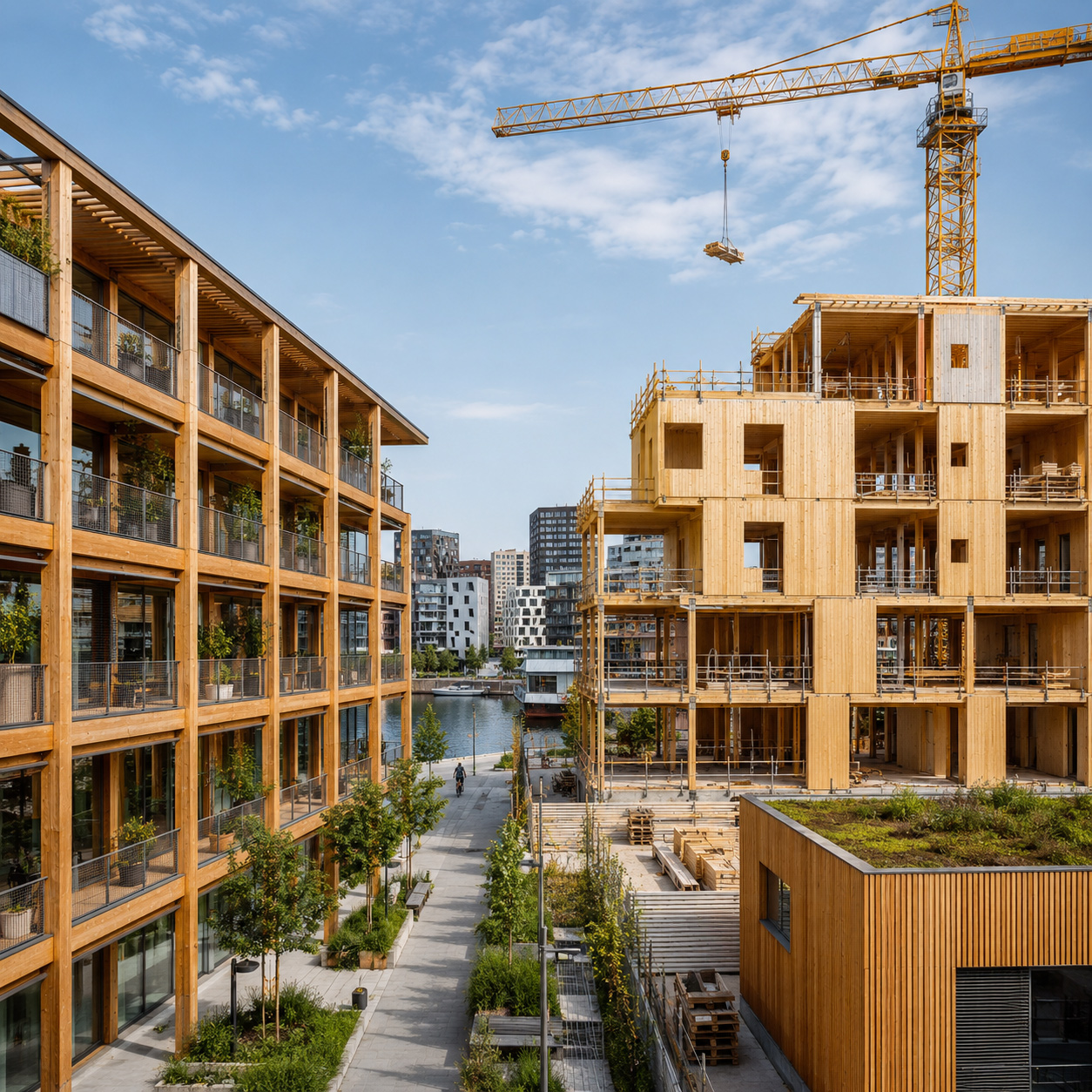 Holzbau-Boom in Europa 2 Holzbau